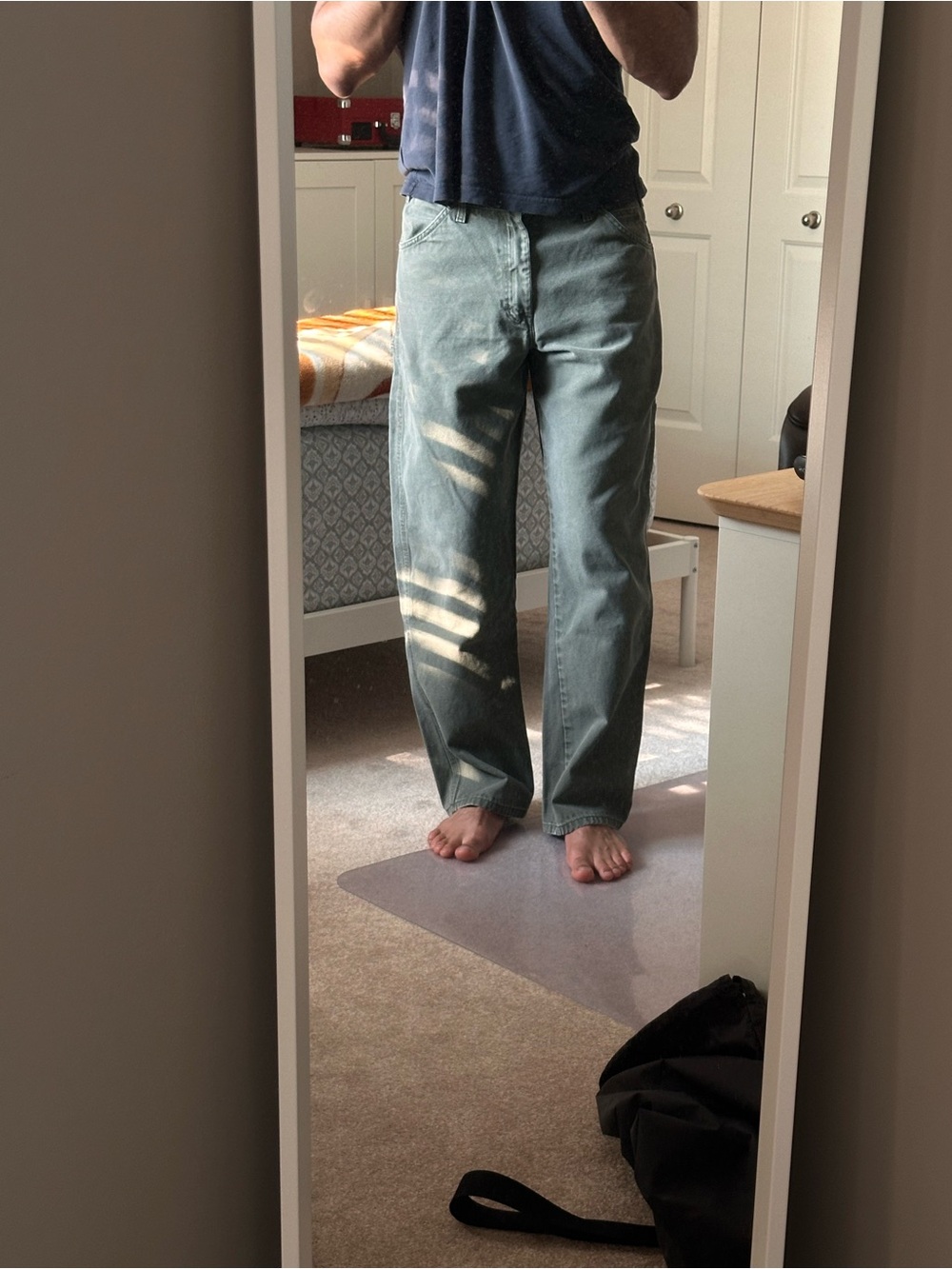 Vintage Dickies Workwear Baggy Olive/Green Pants